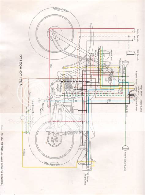 78 Yamaha Dt 100 Wiring Diagram